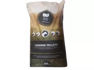 Luzernepellets, proteinreich, rohfaserreich