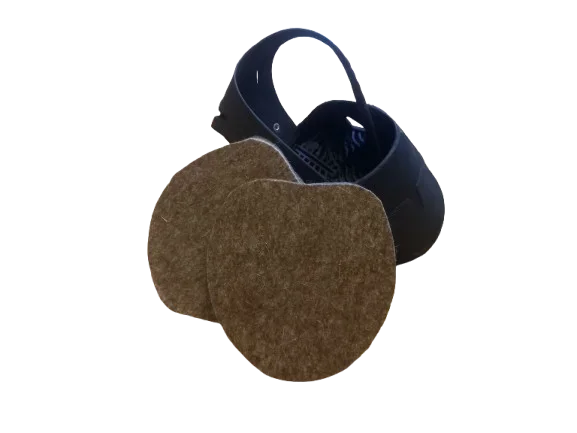 Wollfilzsohle (1 Paar), braun