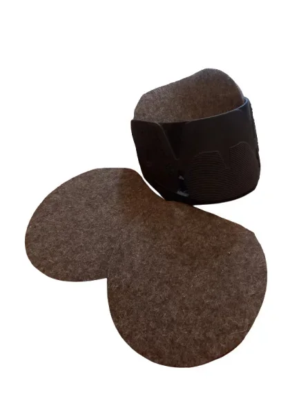 Wollfilzsohle (1 Paar), braun