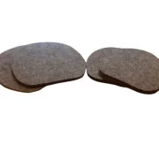 Wollfilzsohle (1 Paar), braun